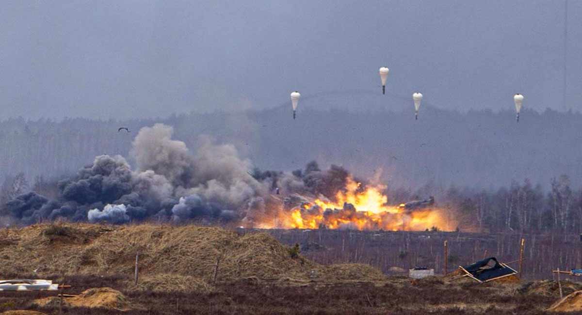 Kiev plunges into chaos as Russia launches ‘special military operation’