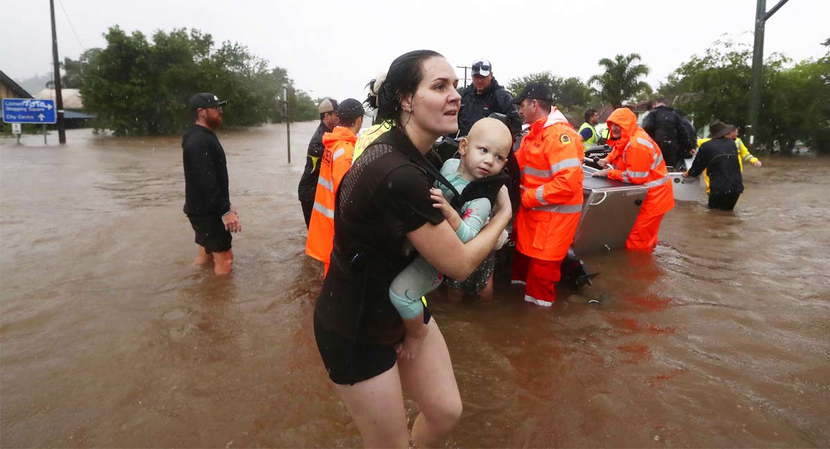 Major floods swamp Australia’s east coast, claiming 8 lives