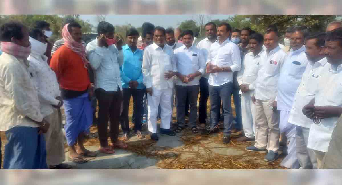 Raghunandan Rao falsely owns up development works in Dubbak: Medak MP