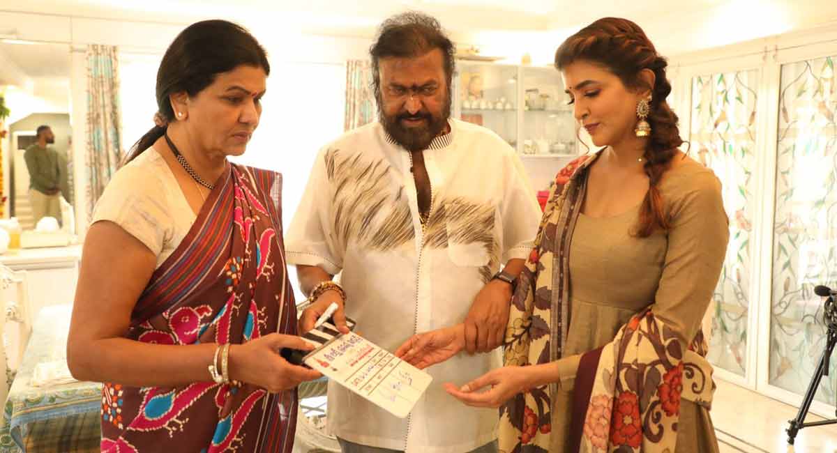 ‘My joy knows no bounds’: Lakshmi Manchu on her first movie with dad Mohan Babu