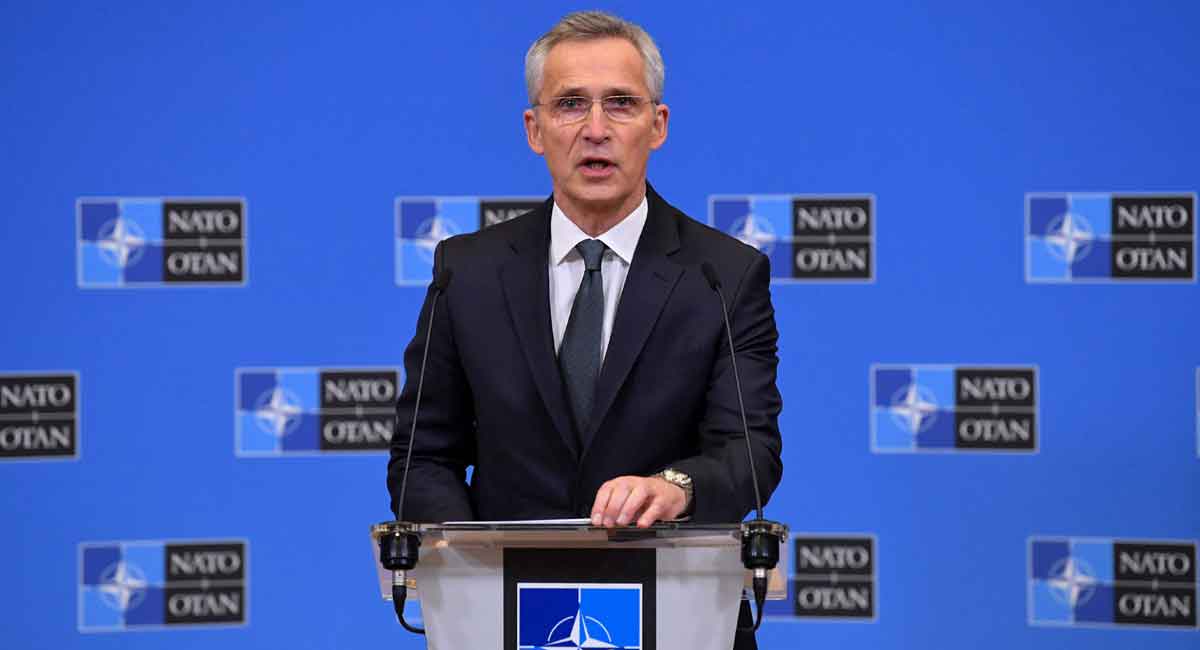 There will be no deployment of NATO troops inside Ukraine: Stoltenberg