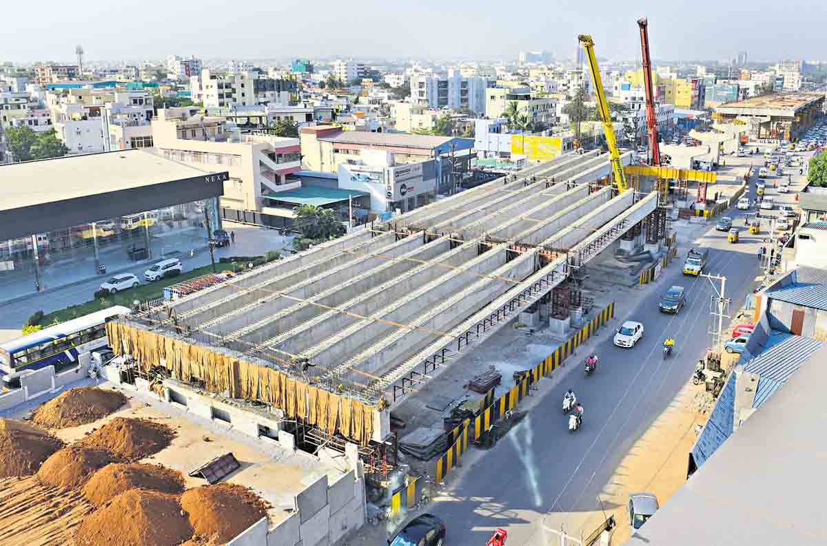 Hyderabad: Nagole flyover to be ready by July