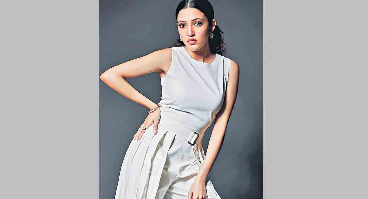 Neha Shetty is in a celebratory mood