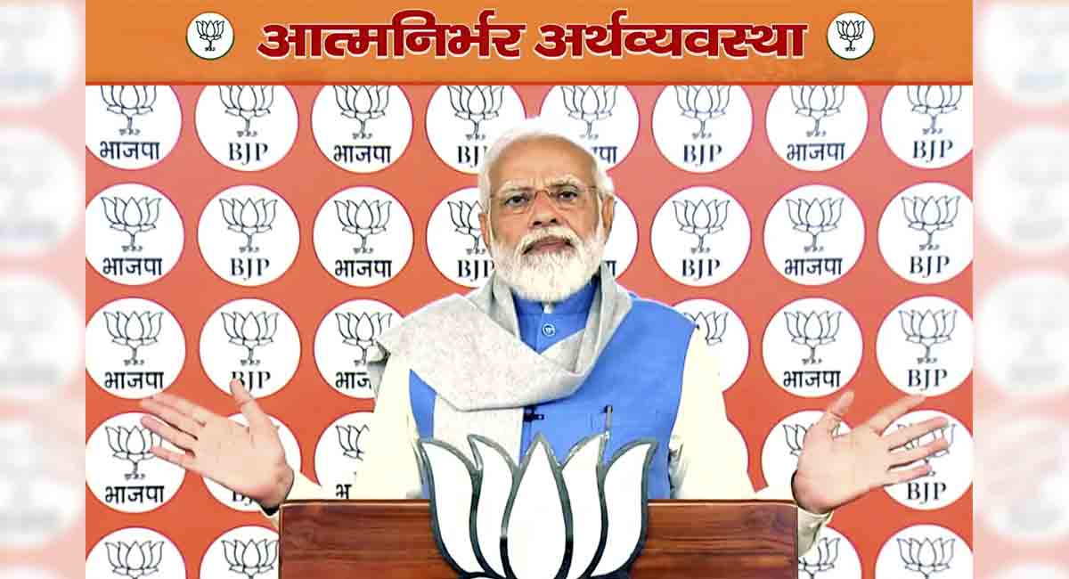 Focus of Budget on providing basic amenities to poor, middle class: PM