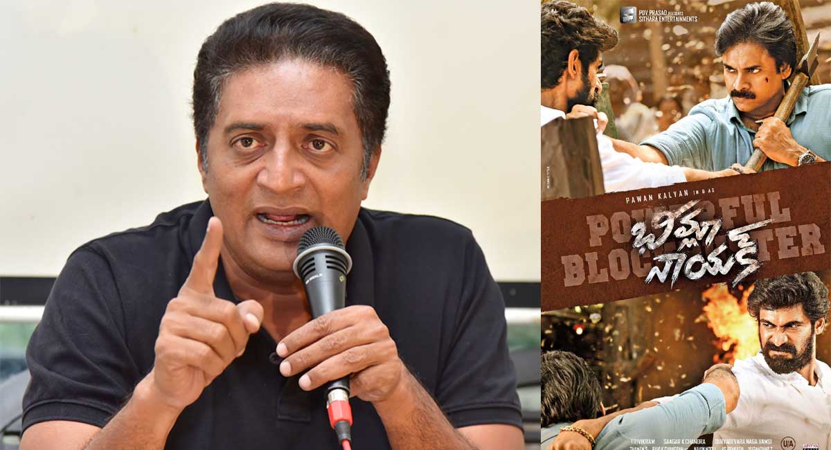 Prakash Raj slams AP govt for ‘misusing’ power to stop ‘Bheemla Nayak’