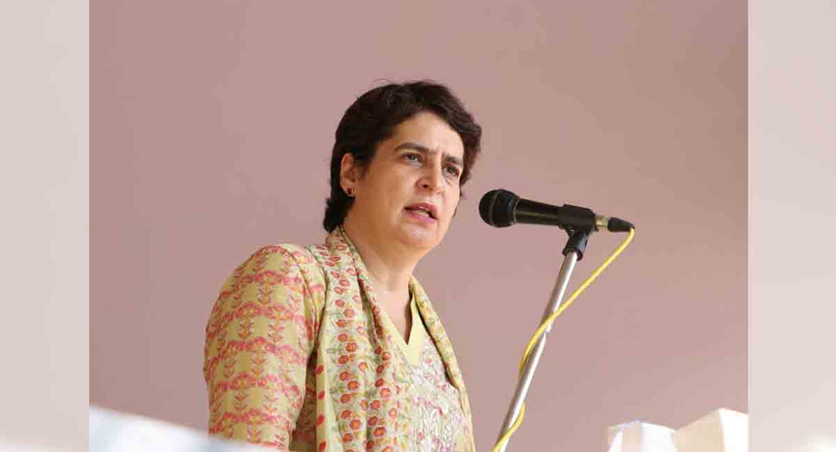 Central govt policies benefit its ‘industrialist friends’, says Priyanka Gandhi