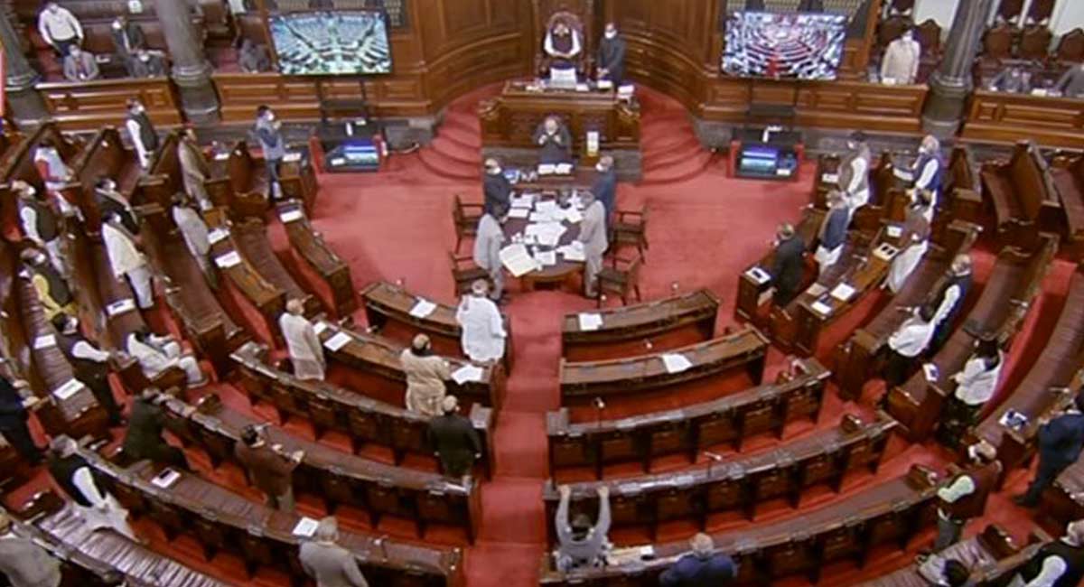 Rajya Sabha adjourned for an hour in memory of Lata Mangeshkar