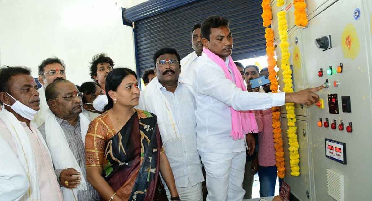 Irrigation sector witnessed rapid growth in TRS govt’s rule: Rega