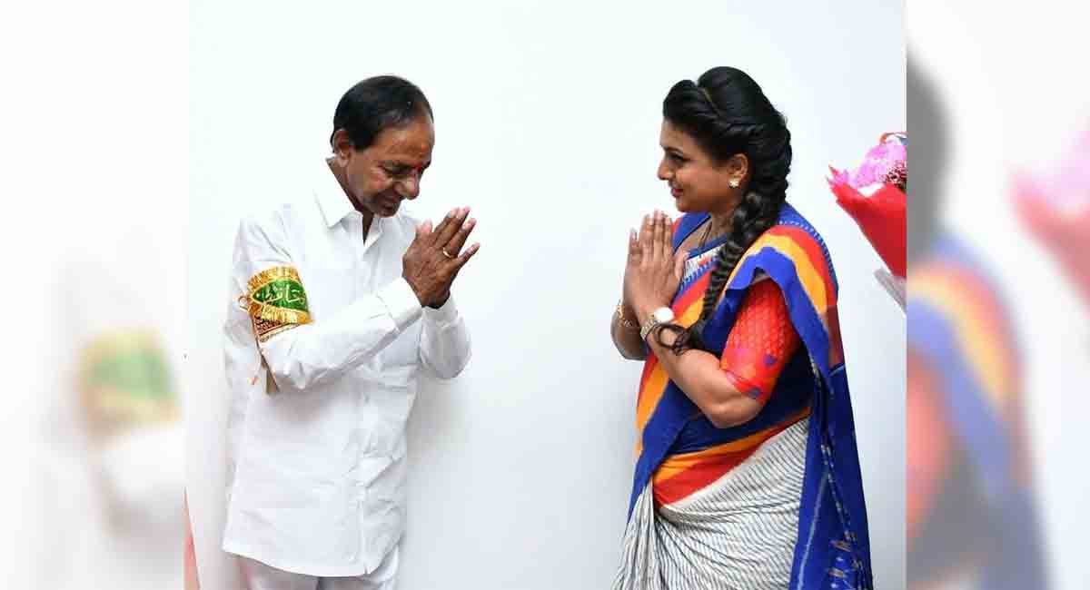 Yadadri temple is mind blowing: Nagari MLA Roja