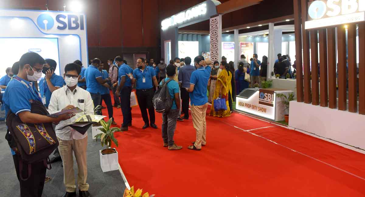 Hyderabad: SBI Mega Property show draws good response