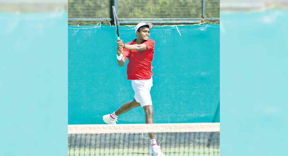 Sai Karteek leads OU to semis in All India inter-university Tennis championship
