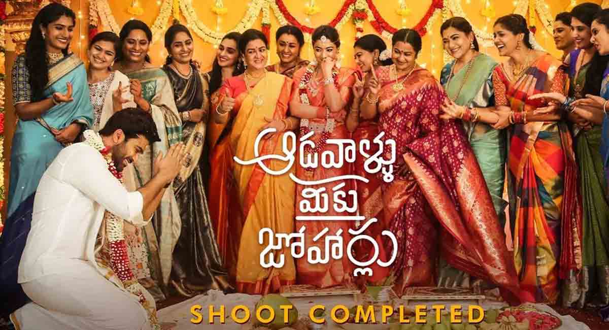 ‘Aadavallu Meeku Joharlu’ wraps up shoot, Sharwanand announces it on Instagram