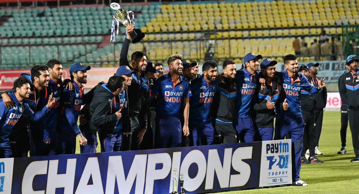 Team India equal world record for most consecutive T20I wins