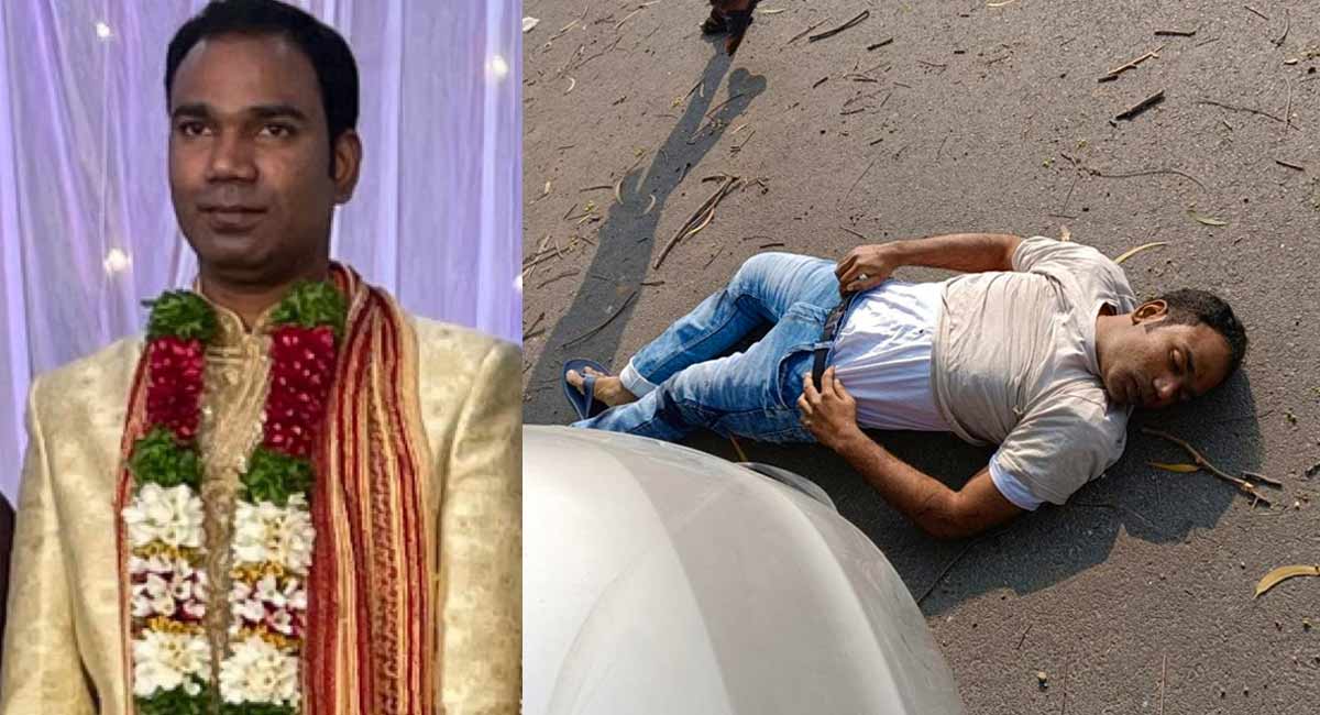 Telangana: Groom dies in road accident hours before wedding