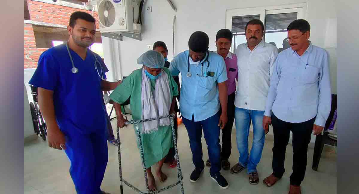 Touch Hospitals doctors perform rare surgery on 95-year-old woman