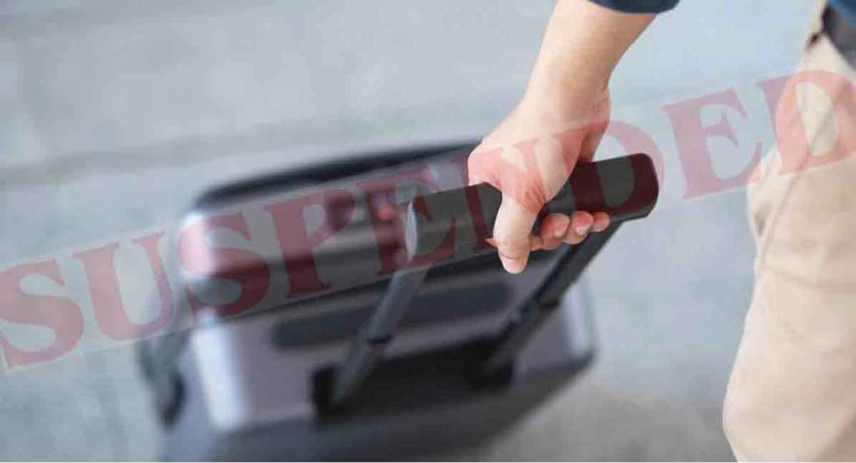 Watch: Engg student tries sneaking into hostel with girlfriend hidden inside ‘bag’; Suspended