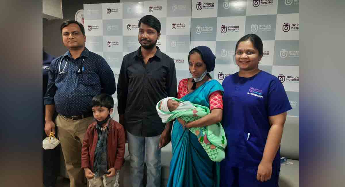 Hyderabad: Doctors at Ankura Hospitals successfully operate twin pregnancy