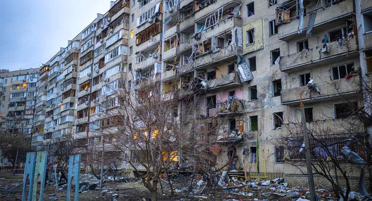 Ukraine’s capital under threat as Russia presses invasion