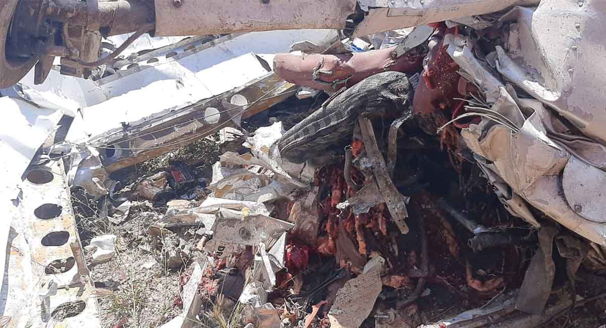 Telangana: Pilot and trainee pilot die in chopper crash