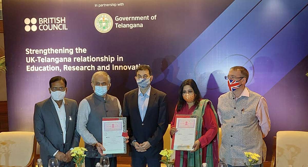 Govt of Telangana, UK strengthen collaboration in education, arts and innovation