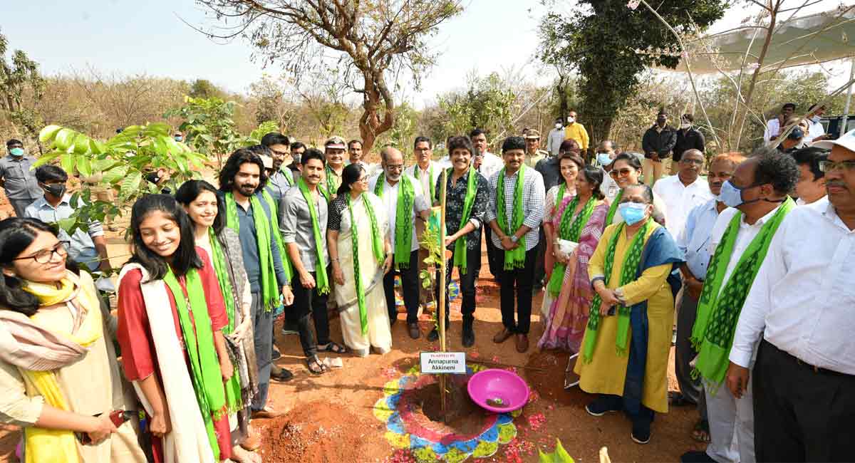 Akkineni Nagarjuna adopts 1,000 acre forest block