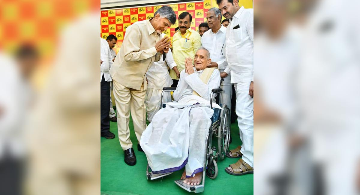 Veteran TDP leader Yadlapati Venkata Rao passes away