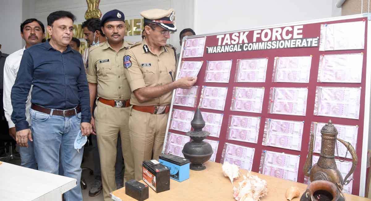 Rs 26 lakh worth fake currency seized, 4 held in Warangal