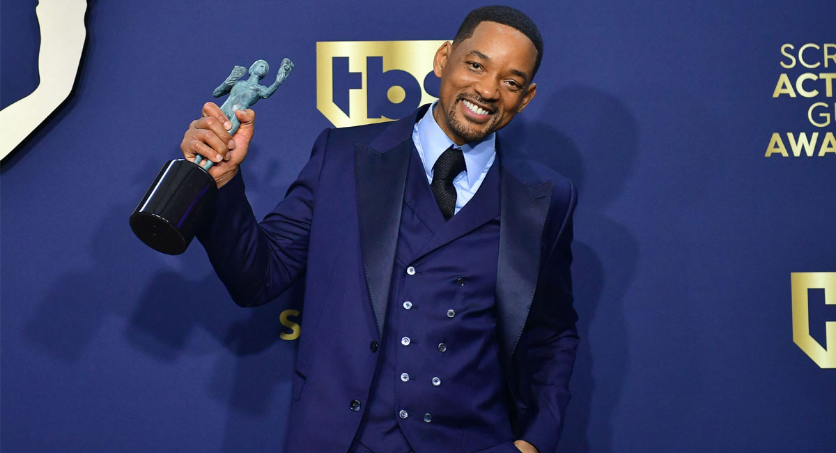 Will Smith bags his first SAG Award for Best Actor