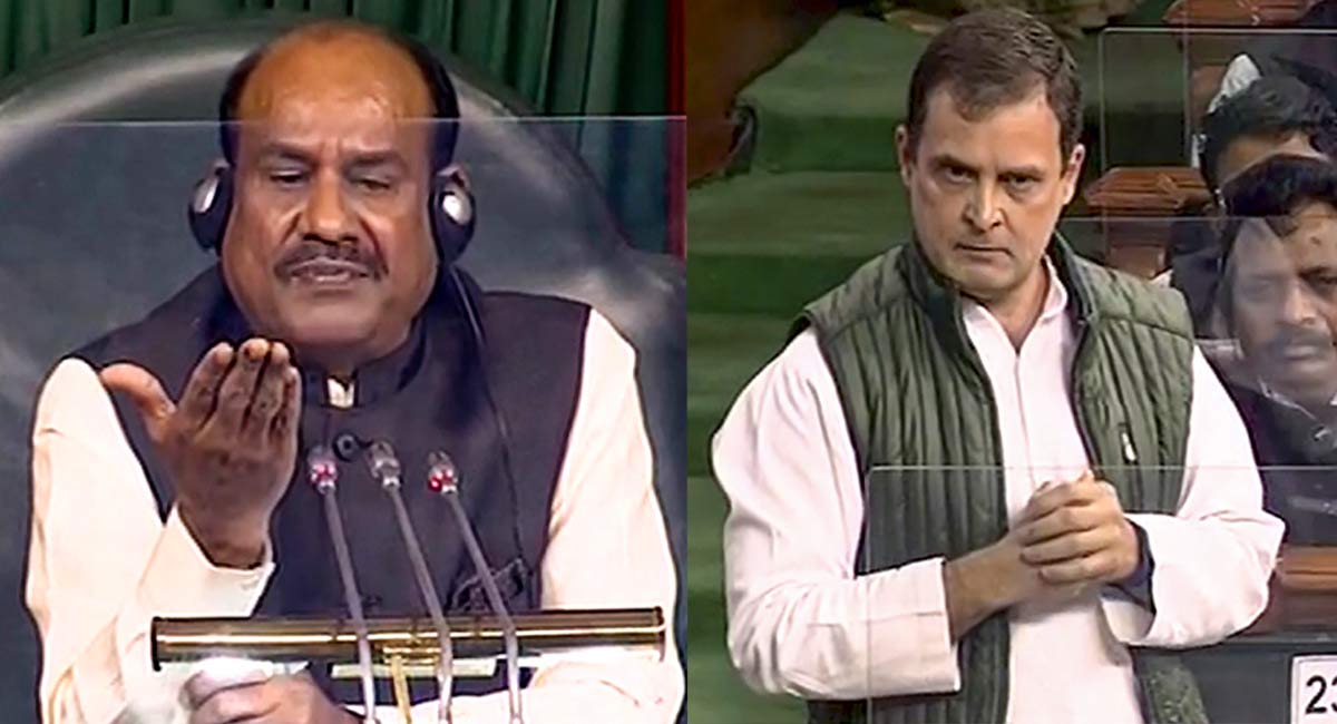 ‘You can’t give permission, that’s my right’, Speaker Om Birla schools Rahul Gandhi