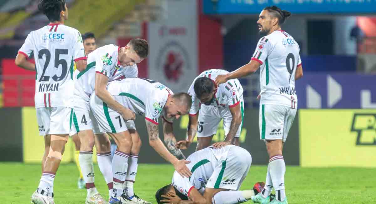 ISL: ATK Mohun Bagan stop high-flying Hyderabad FC