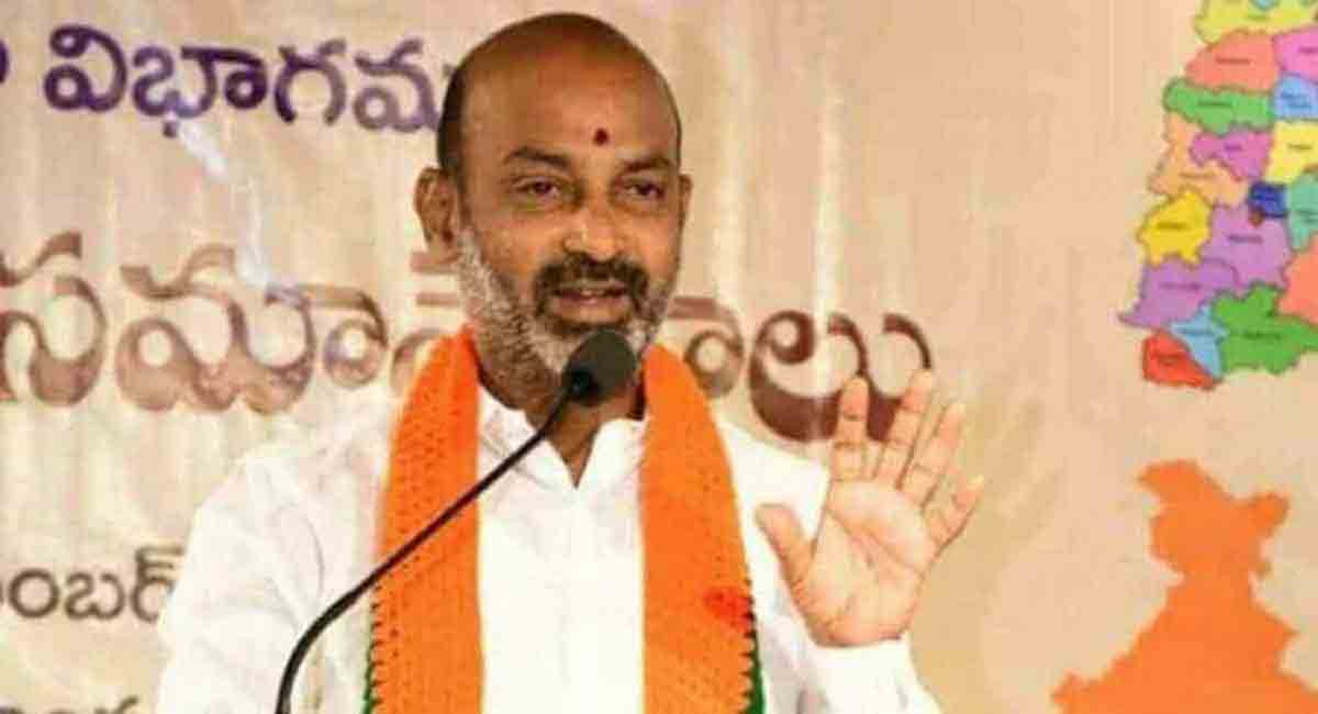 Regularize panchayat secretaries services: Bandi Sanjay