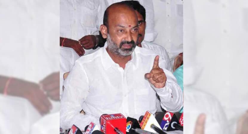 Bandi Sanjay flays CM KCR for proposing new Constitution
