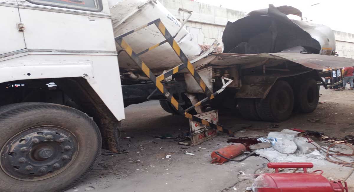 Suryapet: Death toll in diesel tanker explosion reaches three