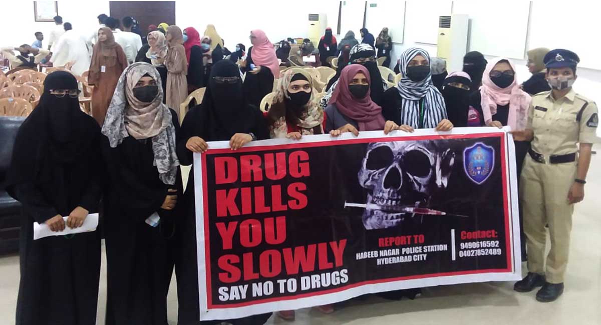 Hyderabad police organise awareness program on drug abuse