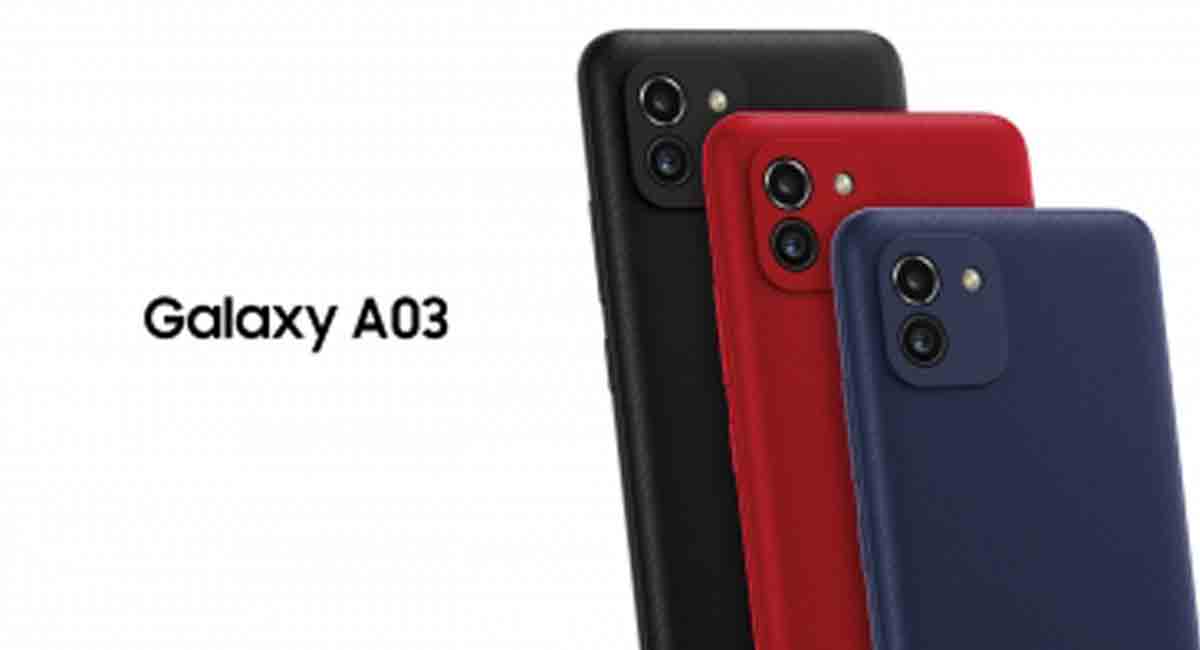 Samsung Galaxy A03 with 48MP camera launched in India