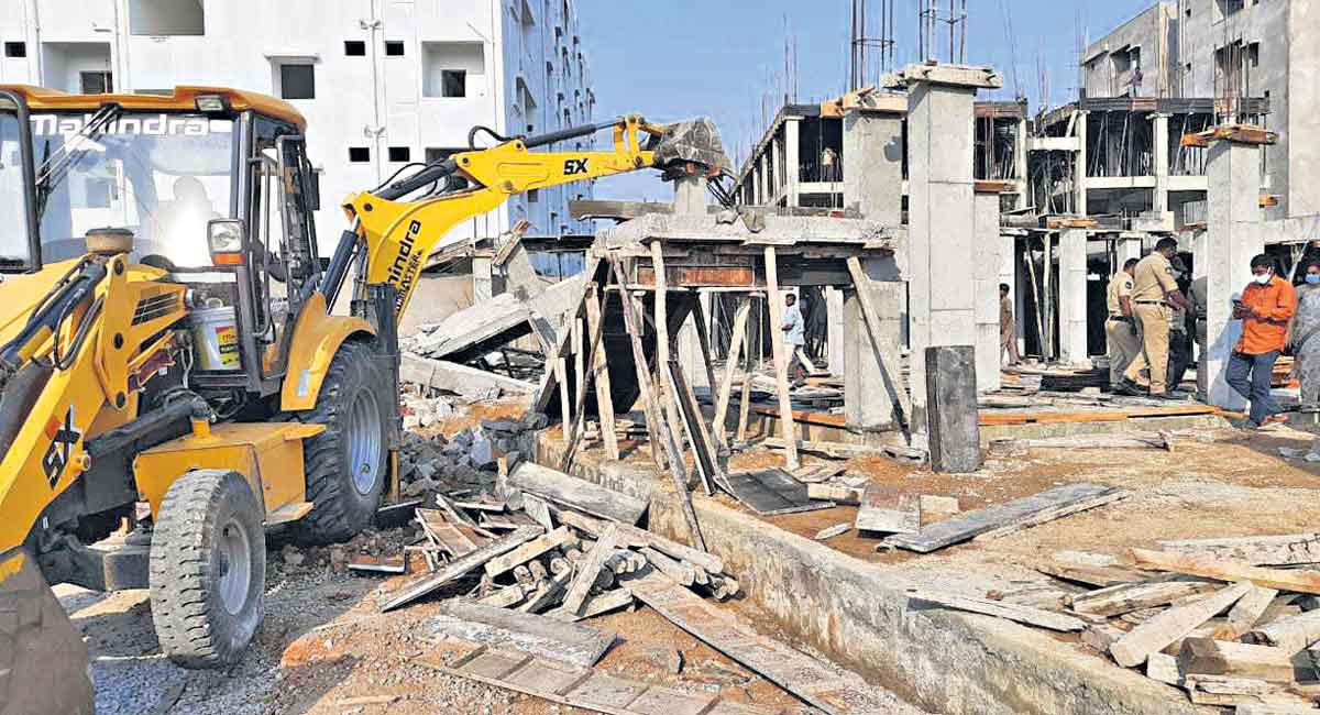 HMDA demolishes 11 unauthorised constructions