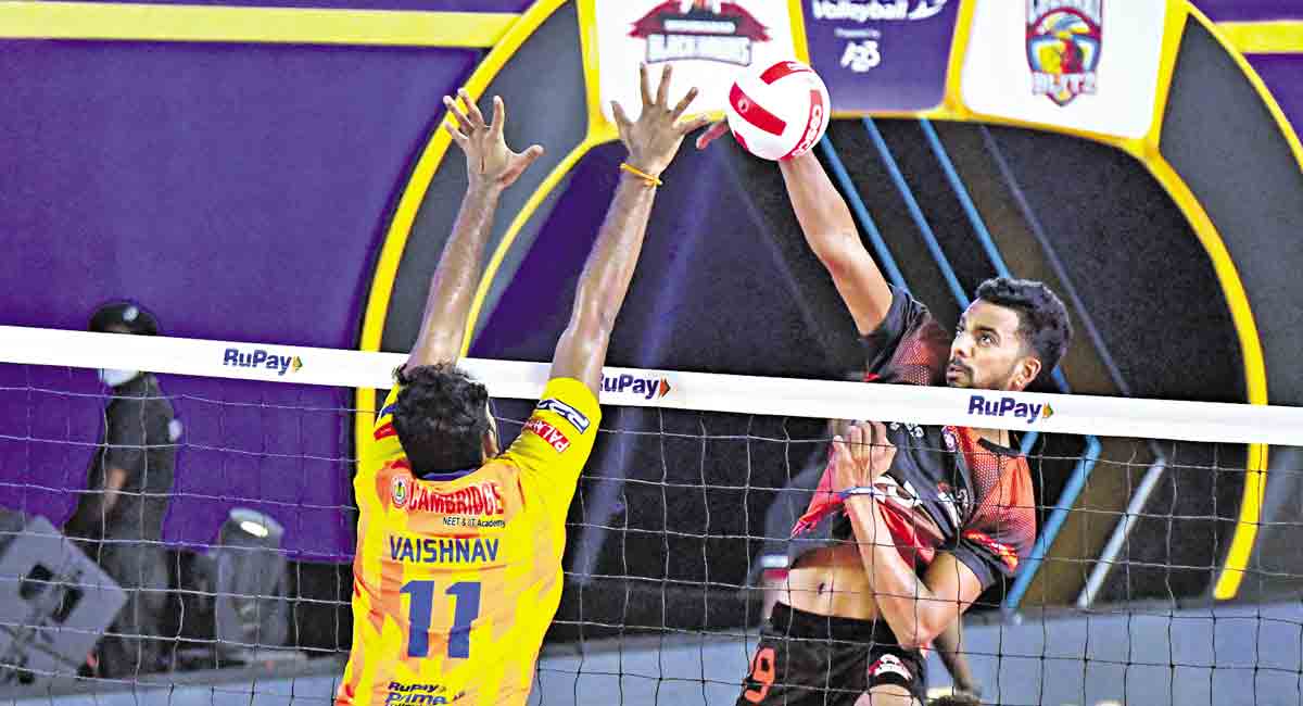 Prime Volleyball League: Black Hawks thrash Chennai Blitz