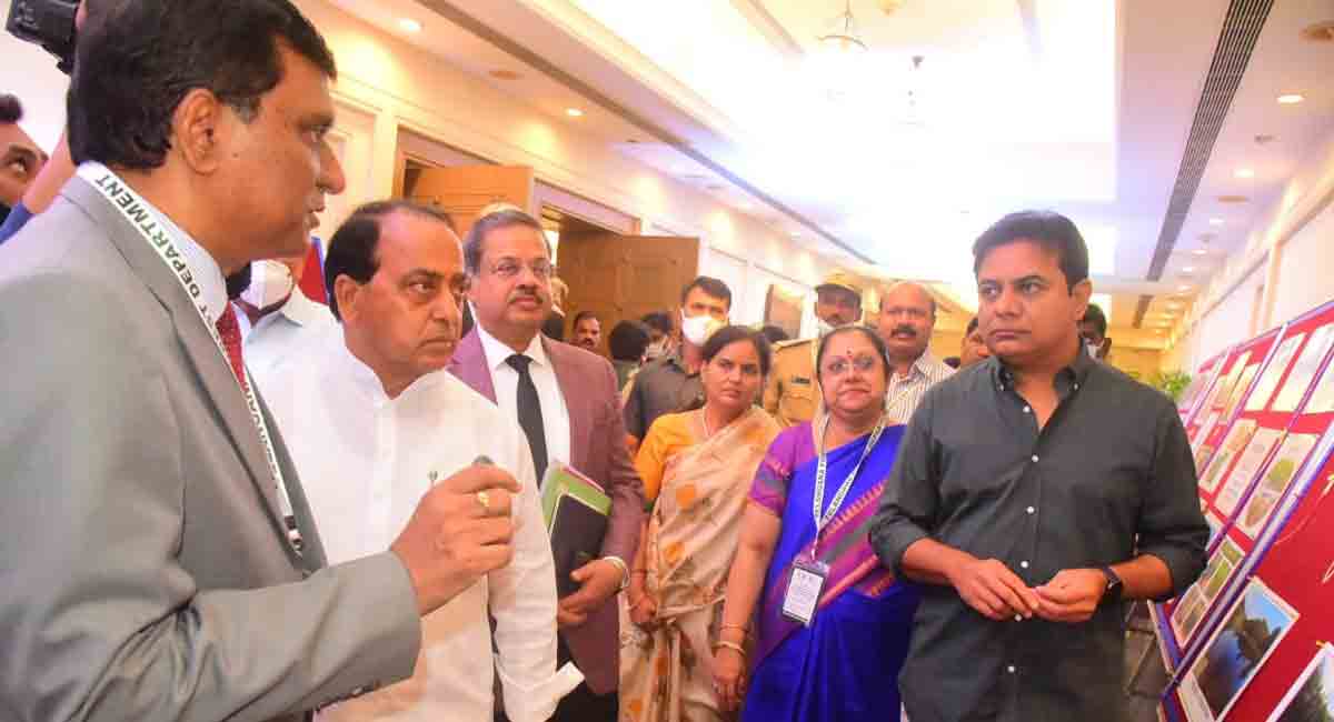 KTR appeals Environment Ministry to set up demonstrative farms to train young officers