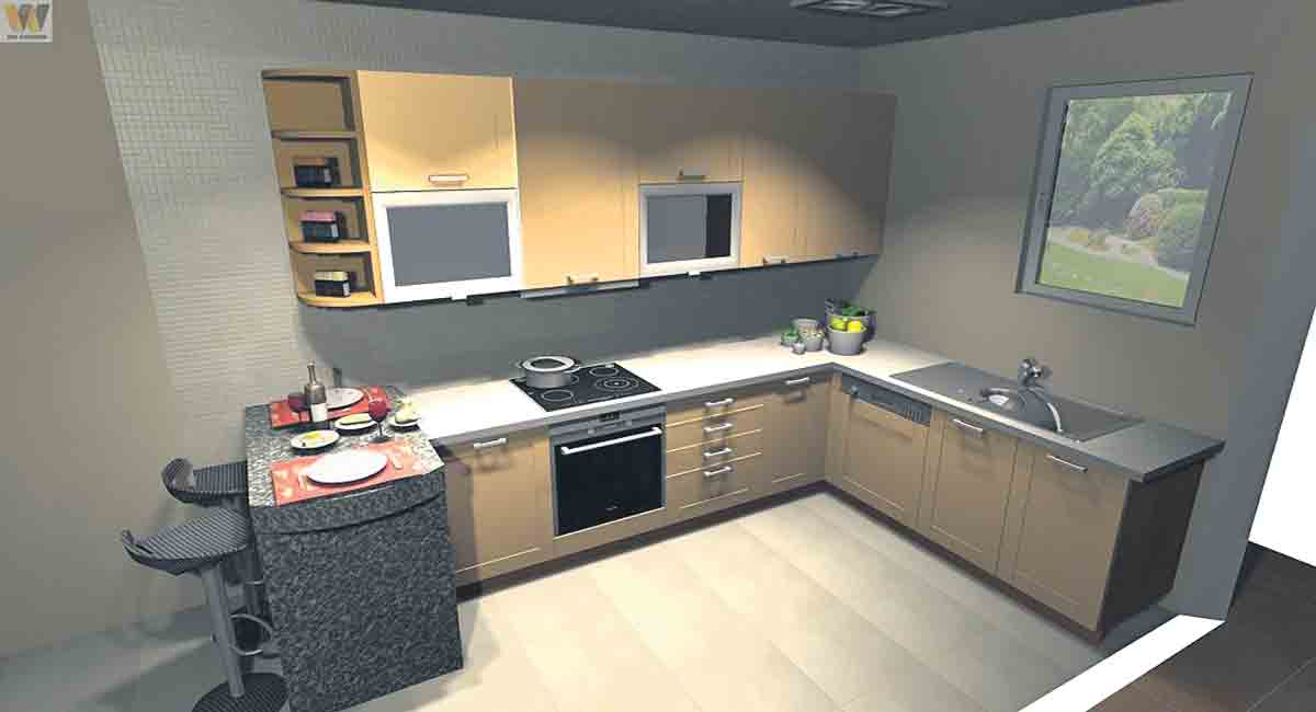 Make your kitchen more spacious