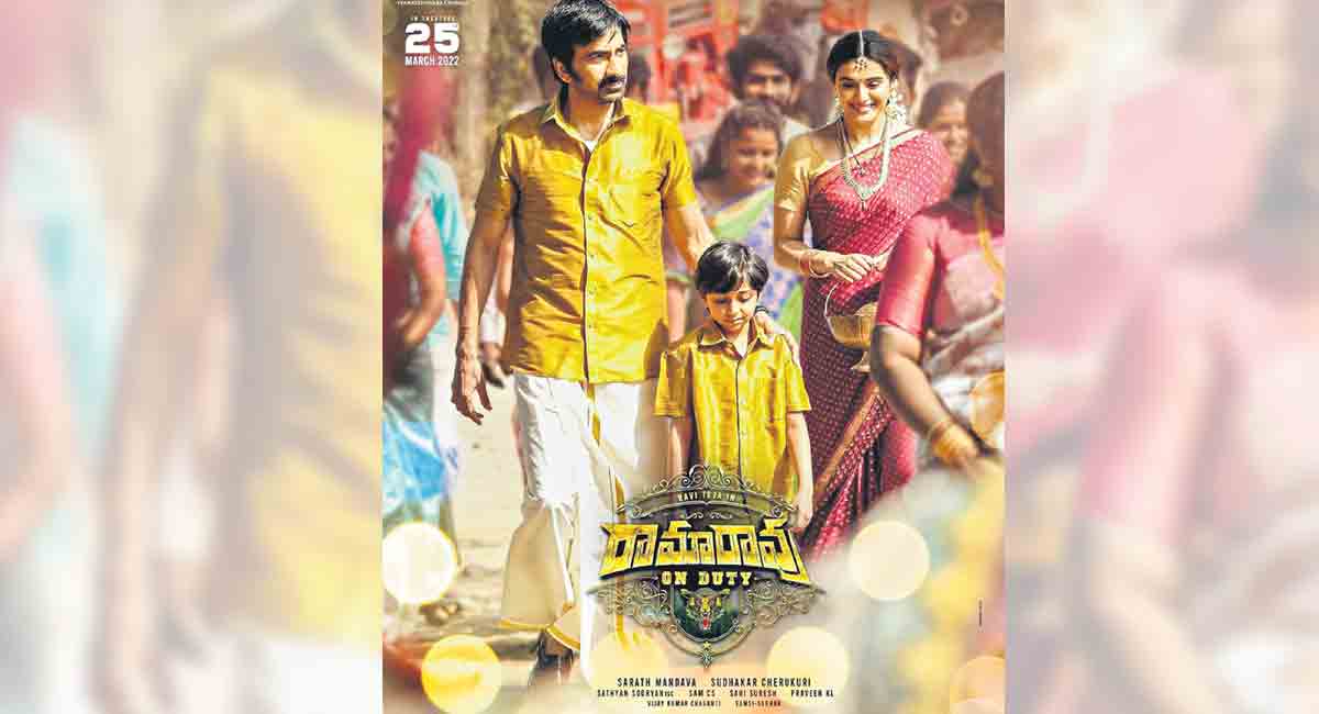 ‘Ramarao On Duty’ goes same way as ‘Bheemla Nayak’, ‘Ghani’