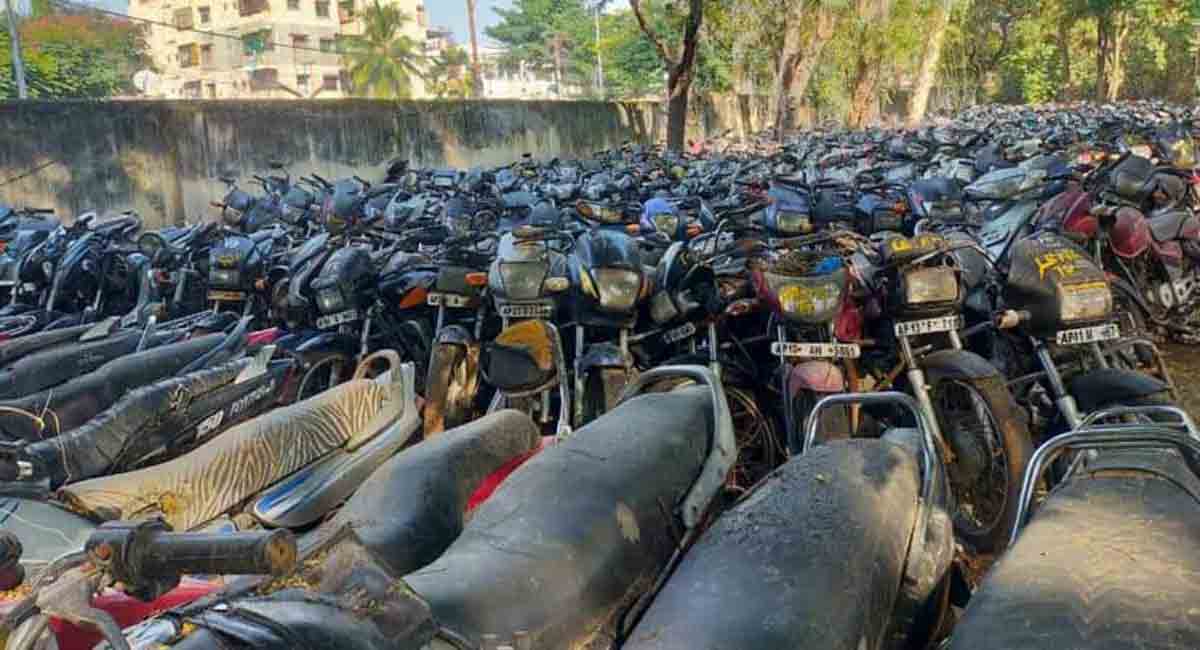 Cyberabad and Rachakonda Police to auction vehicles