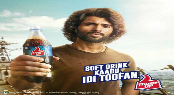 Thums Up teams up with Vijay Deverakonda