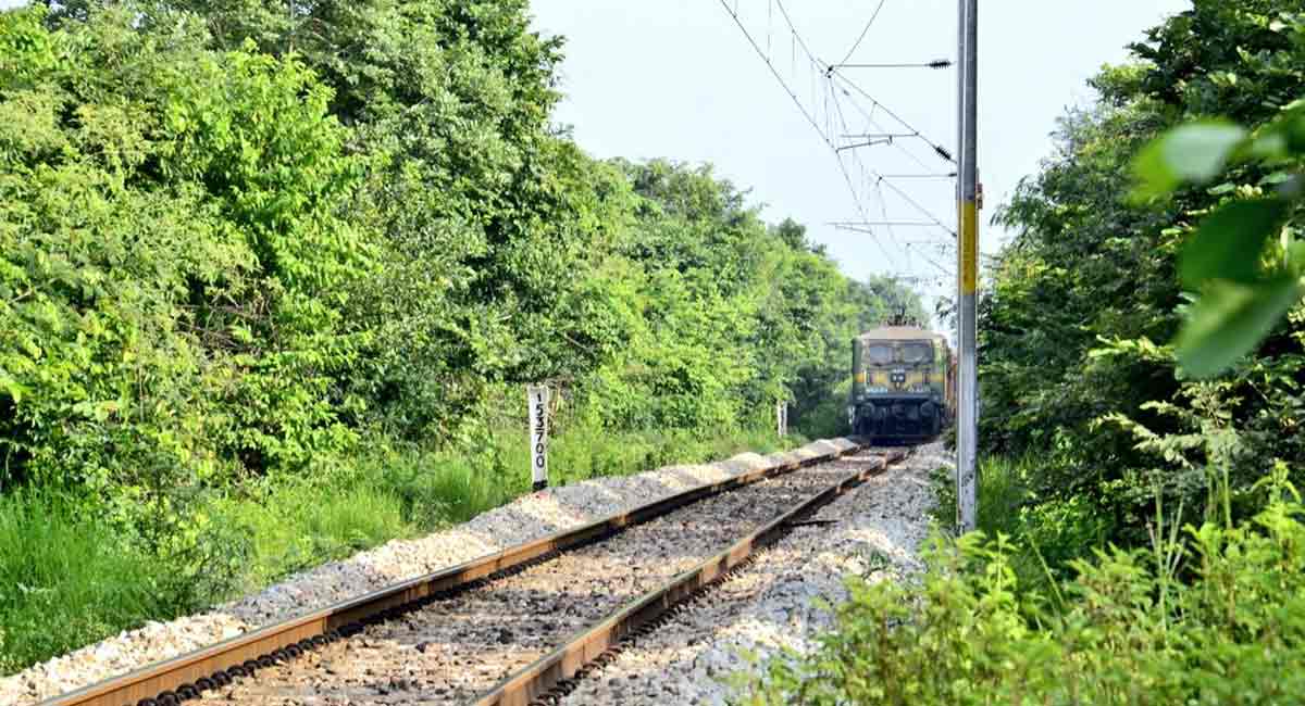 163 km of rail lines electrified in Rayalaseema sections