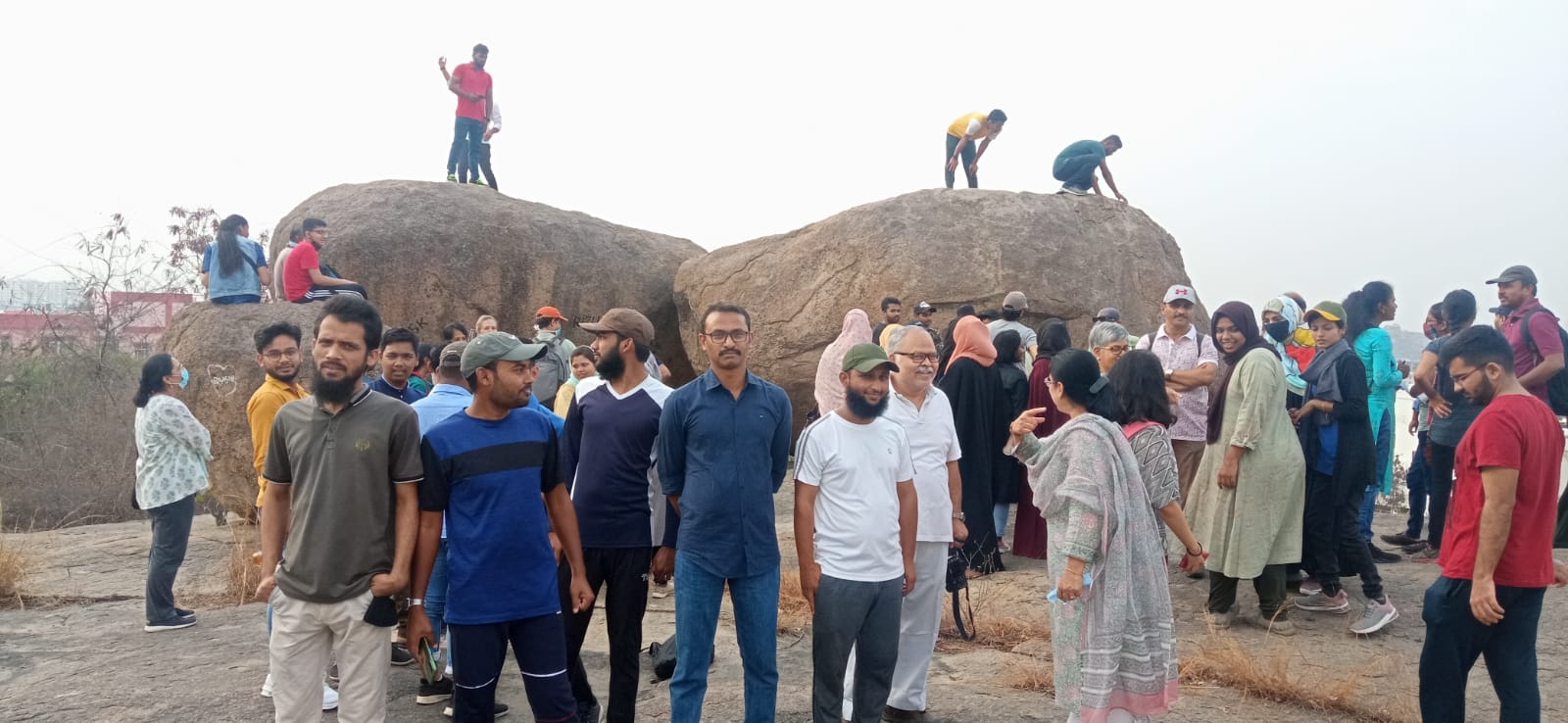 Hyderabad: Rock Walk organized at MANUU Campus
