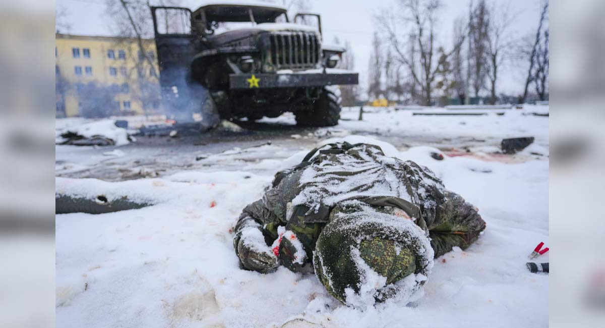 ‘9,166 Russian personnel dead since Ukraine invasion began’