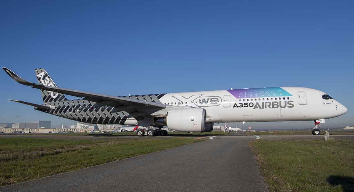 Hyderabad: Airbus to showcase A350 long-haul aircraft at Wings India airshow