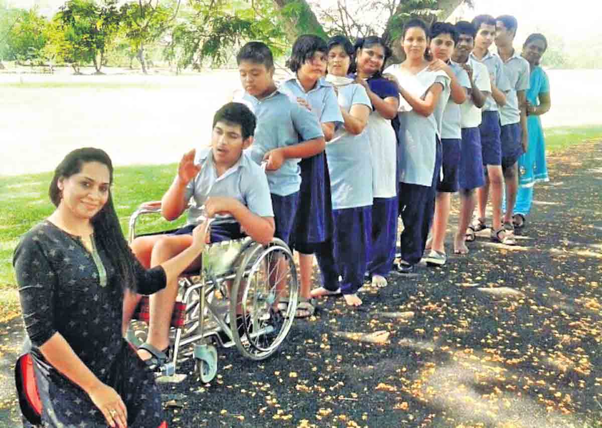 Saumya S does the ‘able’ act
