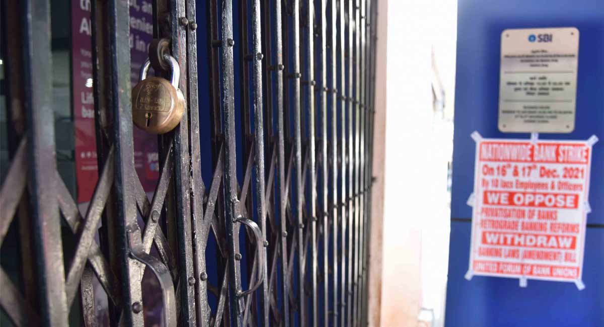 Banking service, coal, steel production hit in Telangana and Andhra