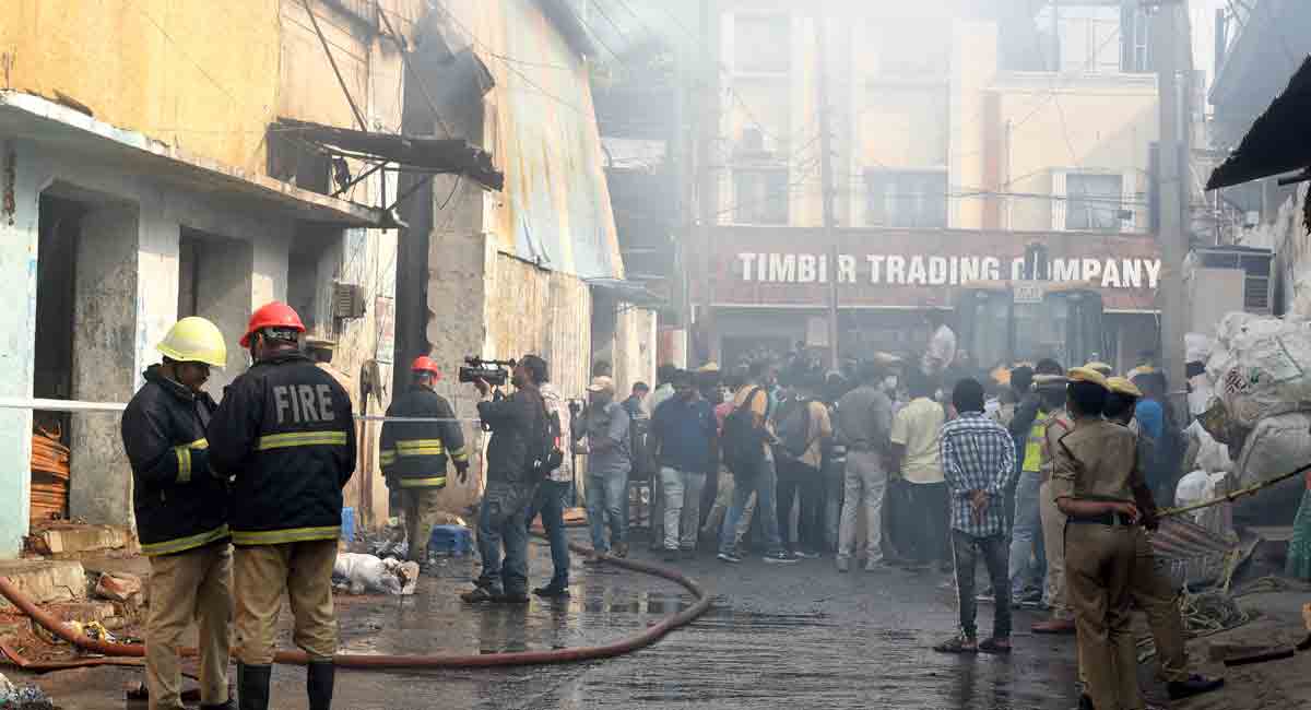 Hyderabad witnesses series of fire incidents on Wednesday