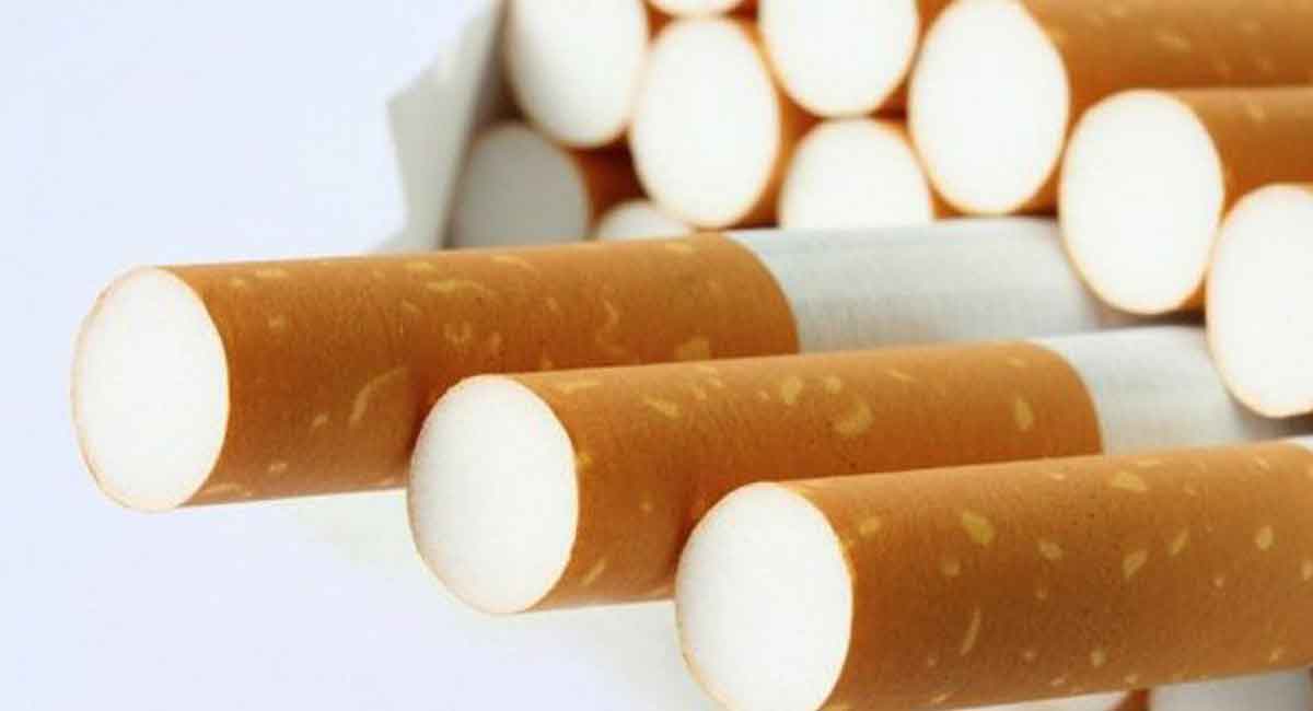 Cigarette making material worth Rs 2 crore seized in Hyderabad